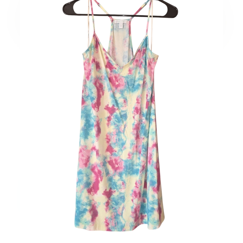 Abound by Nordstrom Women's Teal, Pink, Yellow Mini Dress Size M Nwt